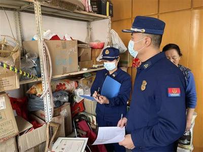錦州市消防救援支隊北鎮(zhèn)大隊聯(lián)合市監(jiān)局開展消防產(chǎn)品專項整治行動