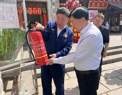 王潤軍調(diào)研檢查重點(diǎn)商貿(mào)項(xiàng)目及節(jié)前安全生產(chǎn)工作，強(qiáng)調(diào)消防檢測服務(wù)的重要性