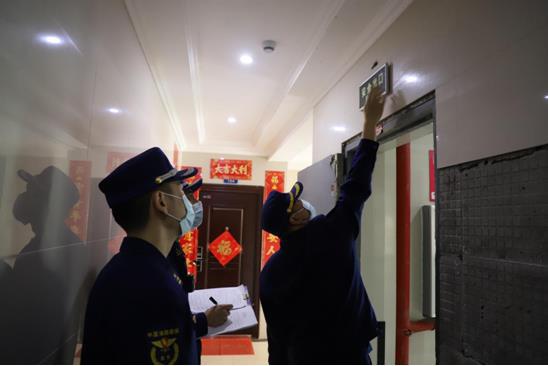 咸寧多部門聯合開展物業服務企業小區消防產品專項檢查，提升消防安全保障